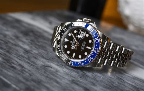 rolex gmt master ii batman retail price